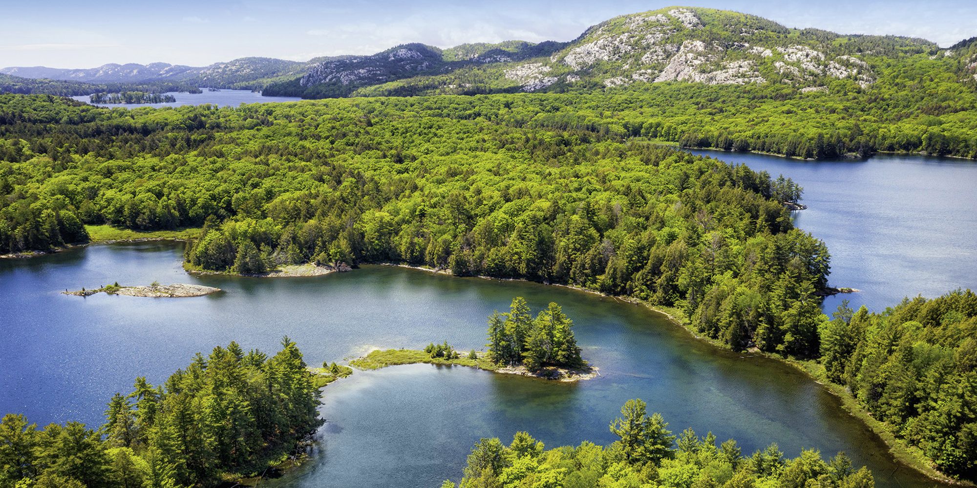 La Cloche Mountains at Killarney Provincial Park Ontario