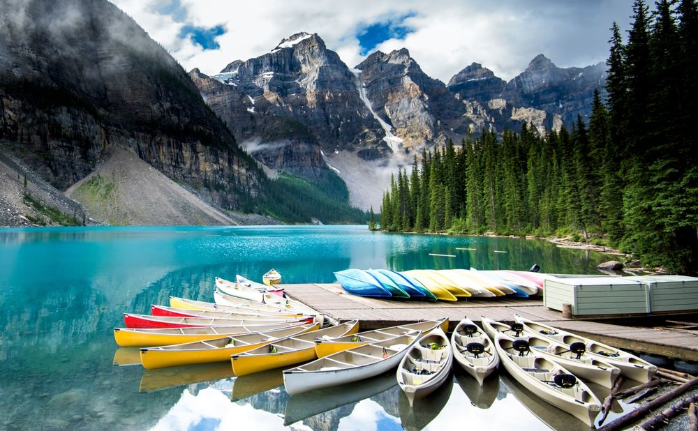 Moraine Lake Banff National Park Alberta