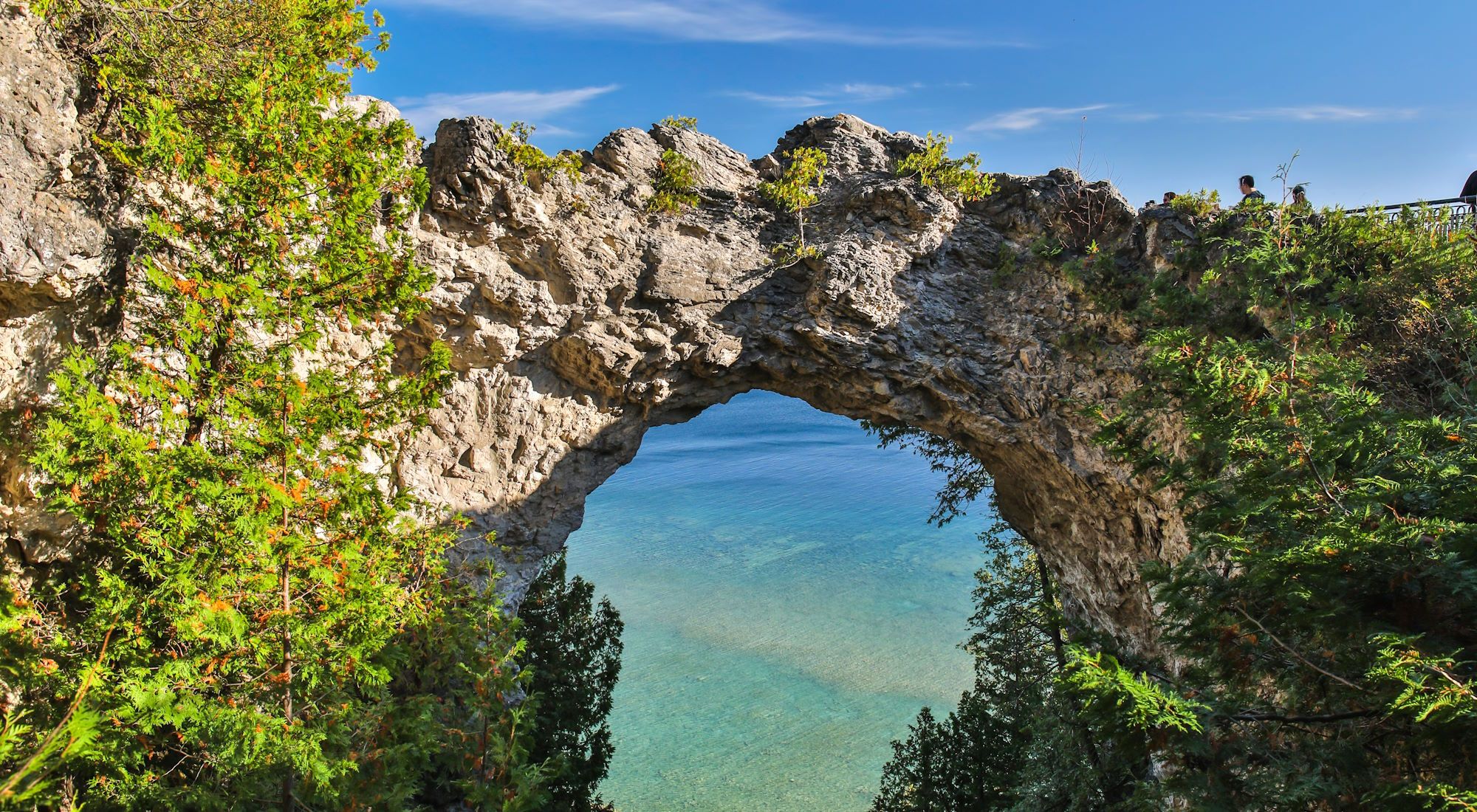 Michigan Mackinac Island Arch Rock