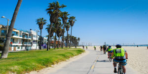 Los Angeles - Fietsen in Santa Monica