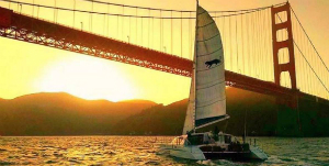 San Francisco - Croisière sunset en catamaran