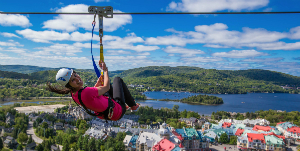 Mont-Tremblant - Zip line parcours